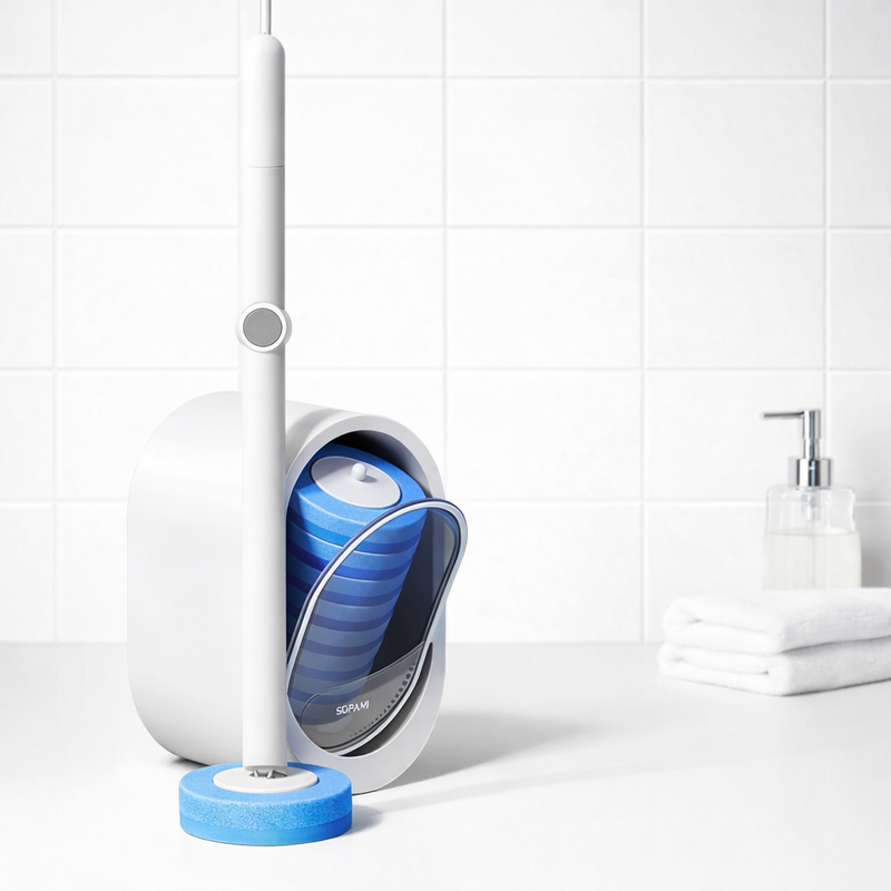 COMFY™ Disposable Toilet Cleaning System( 35 Sponges included)
