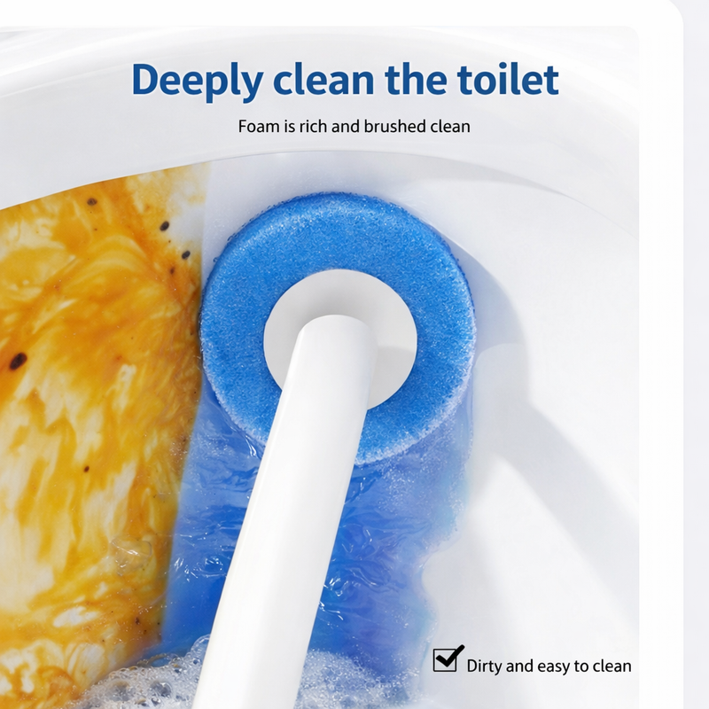COMFY™ Disposable Toilet Cleaning System( 35 Sponges included)
