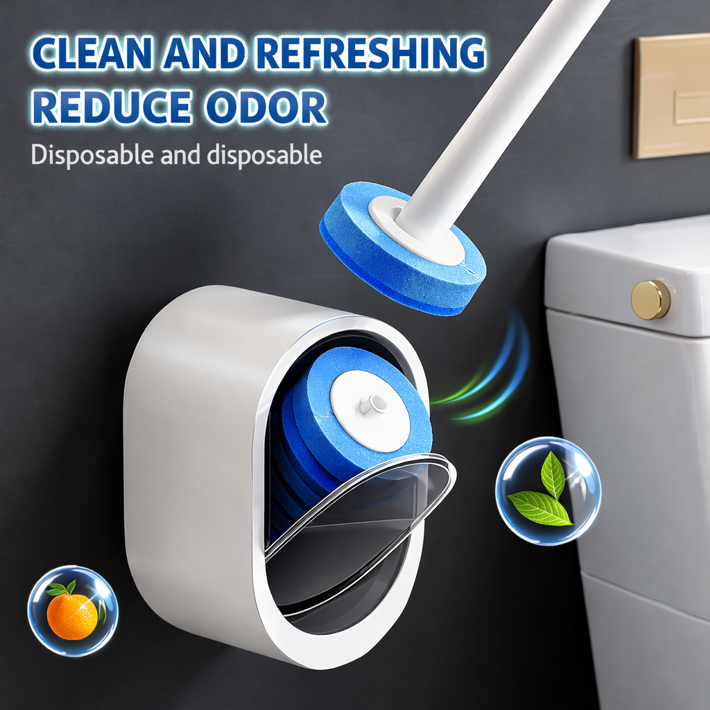 COMFY™ Disposable Toilet Cleaning System( 35 Sponges included)