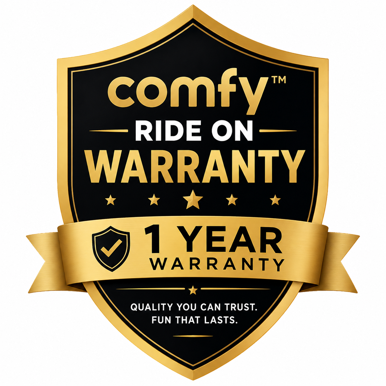 COMFY 1 YEAR WARRANTY